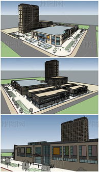 工業(yè)產(chǎn)業(yè)創(chuàng)意園的設(shè)計(jì)與建模 融合創(chuàng)新與功能